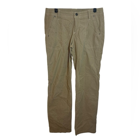 Kuhl Pants - Kuhl Tan Kendra Lightweight Drawstring Hiking Pants